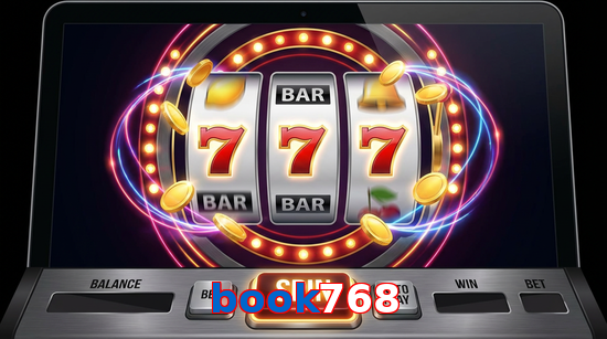 Main screen of Book768 slots page for PK players